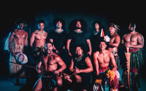 Shepherd's Reign on set with the cast of their 'Legend' video