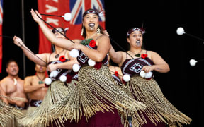 Te Kapa Haka o Ngāti Whakaue.