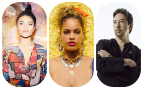 Estere, JessB and Jon Toogood