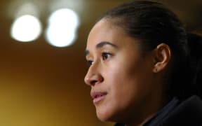 Silver Fern goal attack Maria Tutaia