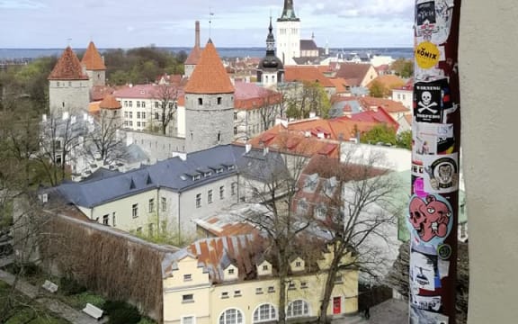 Looking over Tallinn