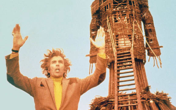 The Wicker Man (1973), by Robin Hardy, starring Christopher Lee.