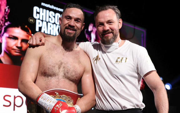 Joseph Parker and trainer Andy Lee, the pair area among several members of Tyson Fury's camp to have reportedly caught COVID.