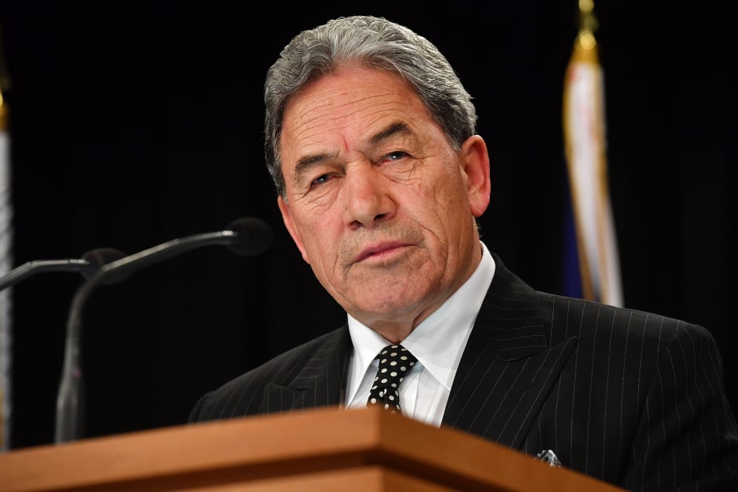 NZ First leader Winston Peters