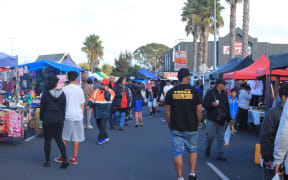 The Mangere Markets.