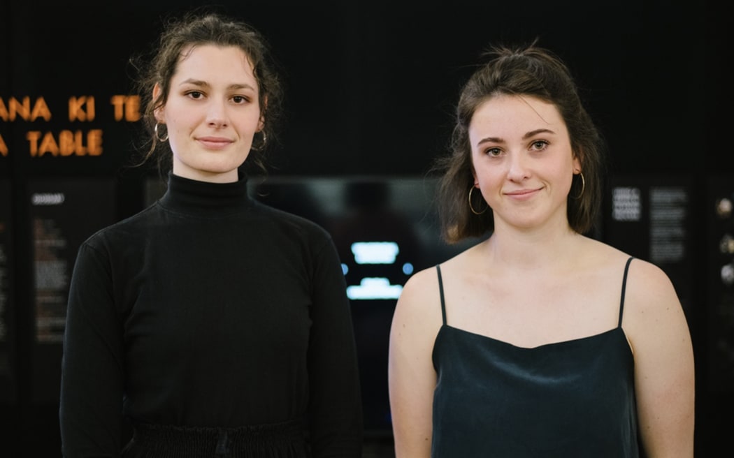 FGWF winners Mitra Homolja and Ellie Tuckey.