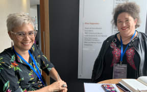 Emma Espiner and Getting Better consulting producer Gabrielle Baker at LIME