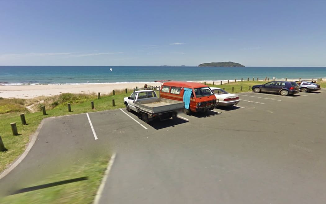 Ocean Beach in Tairua, Coromandel.