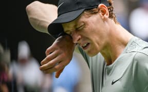 Italian tennis player Jannik Sinner