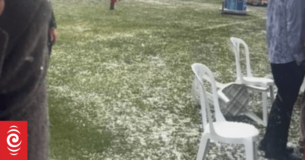Carnage at Cup Week as violent thunderstorm hits Canterbury