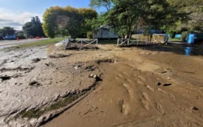 A rain bomb in the hills above Matatā in March this year saw sediment and debris-laden water overtop Moore's bridge closing State Highway 2 and entering private properties.