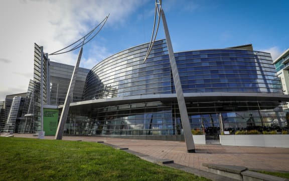 Exterior shot of Christchurch art gallery