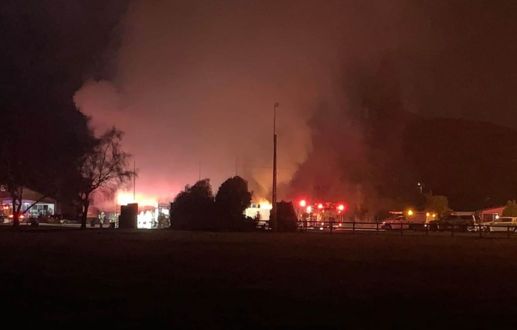 Firefighters were called to the Mossburn Diner just before 8pm last night.
