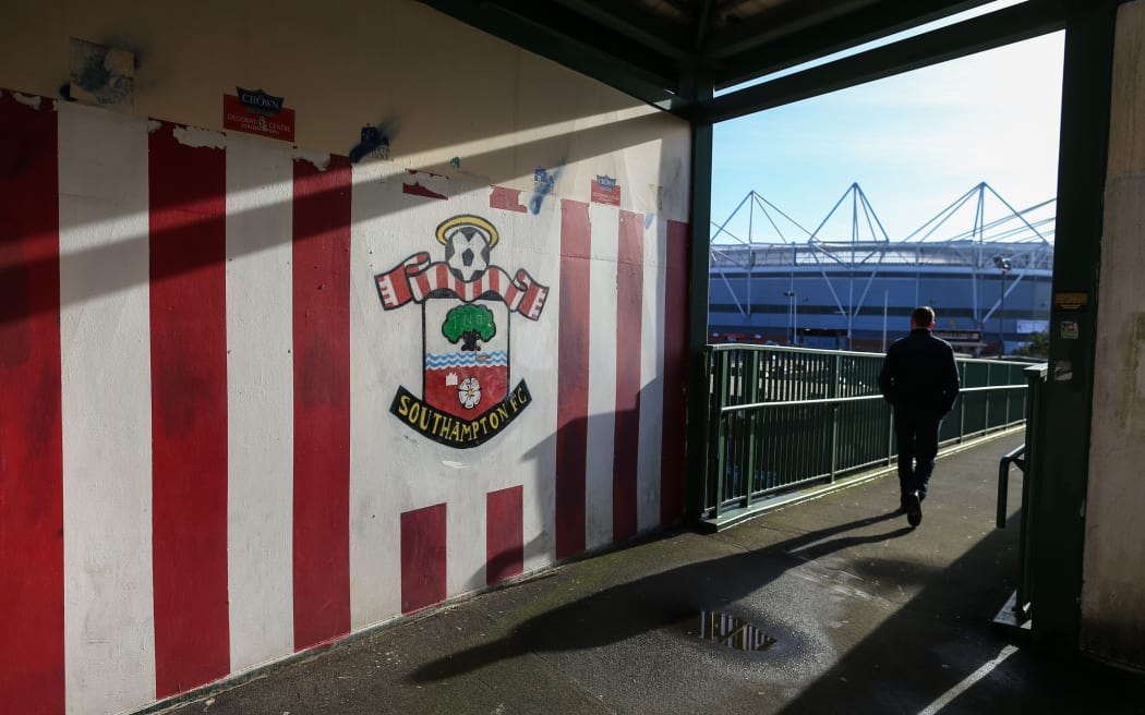 A general view of St Mary's stadium