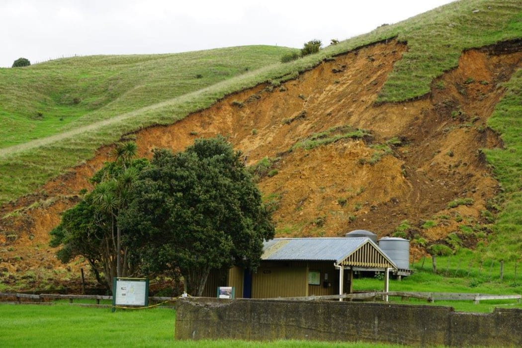 Motutapu Island was hit by cyclone Debbie, couldn't get on to the island and landslips covered access to nesting grounds.