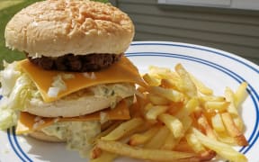 Liz McGimpsey from Lower Hutt has taken matters into her own hands to recreate her family's fast food cravings during the lockdown.
