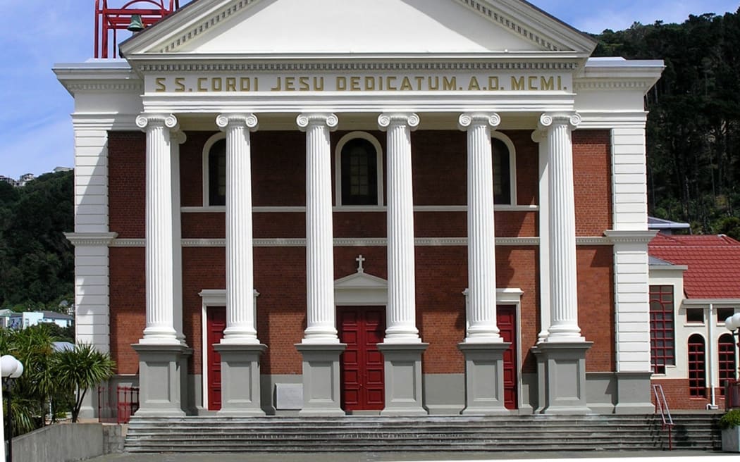 The Catholic Sacred Heart Cathedral in Wellington