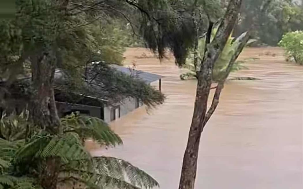 The Cook whānau’s Takahue property flooded with terrifying speed during the 26 March storm.