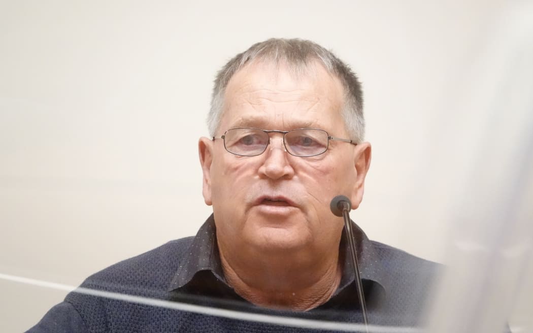 Owen Hume at the inquest of his daughter Erica Hume who died in a suspected suicide when she was a Palmerston North Hospital mental health ward patient.