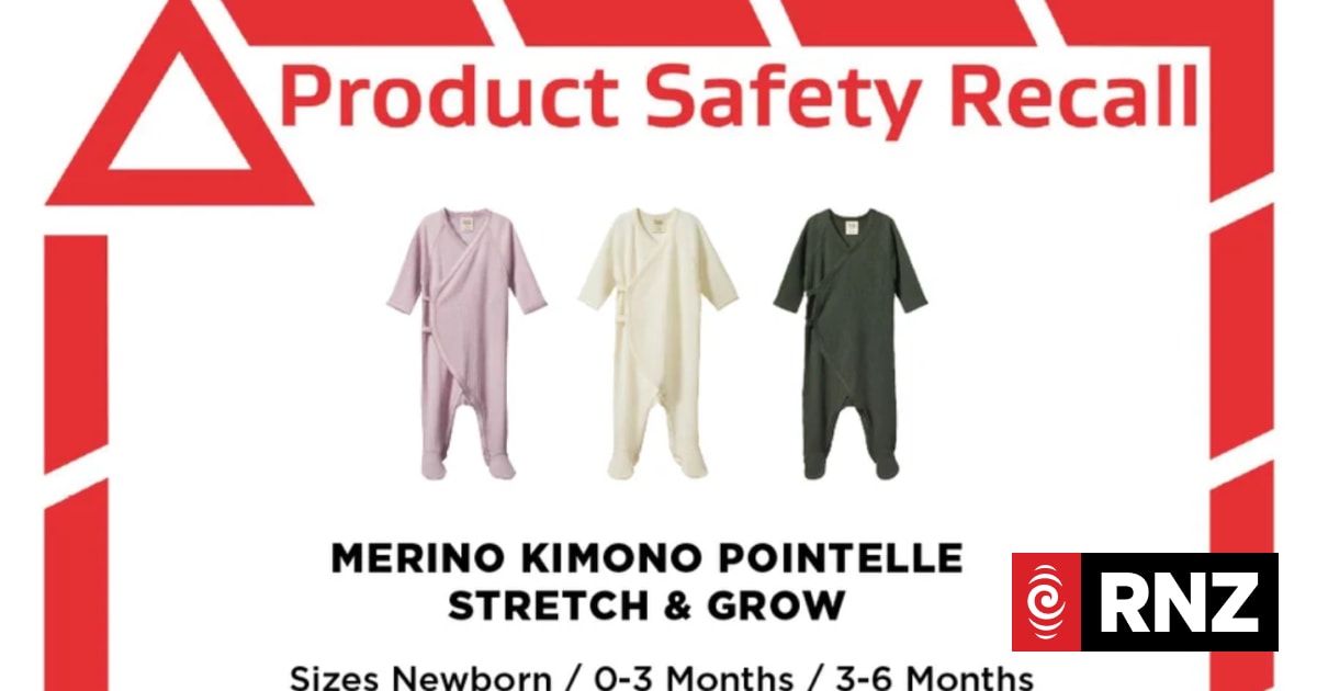 Nature Baby recalls baby onesies over choking hazard