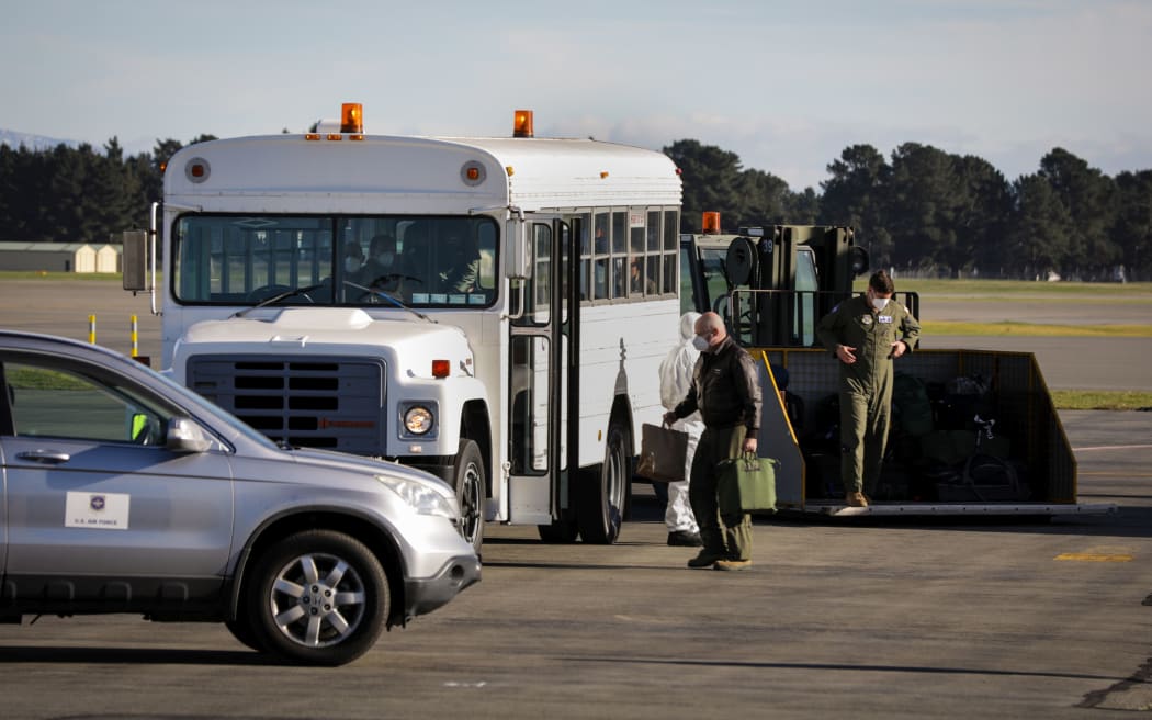 Aircraft lands in chch, those on board will quarantine for 2 weeks