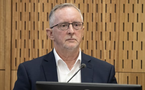 2nd November 2023 Iain McGregor/The Press/PoolChristchurch Masjidain Attack Coronial hearing.Witness Dean Brown - St John.