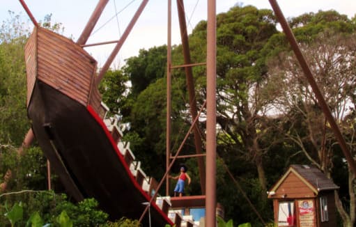 Rainbow's End pirate ship