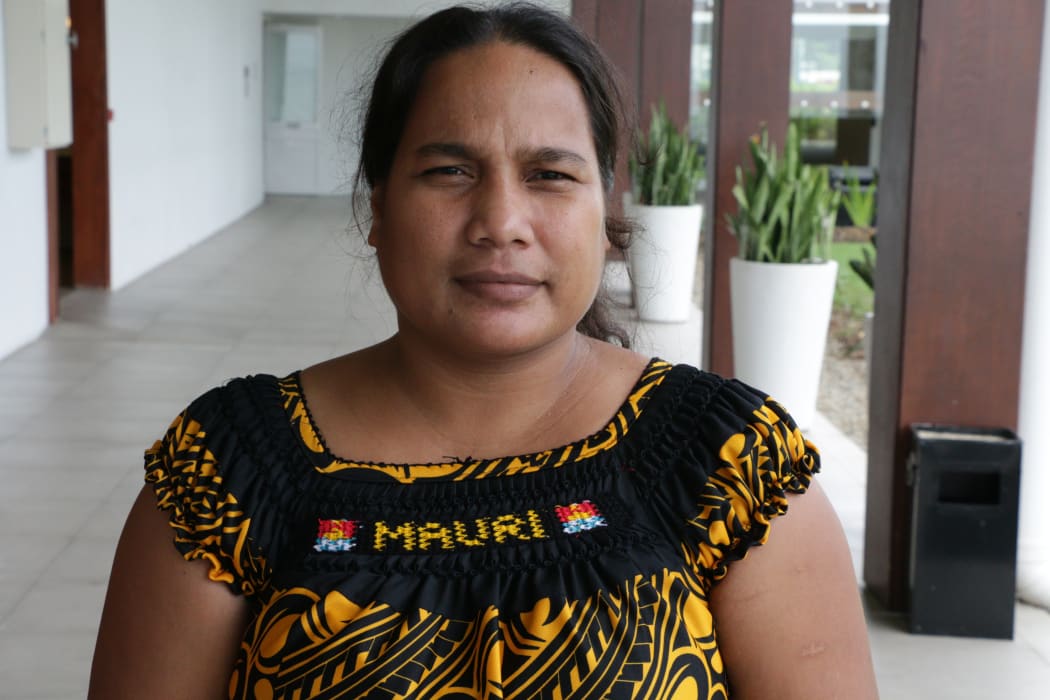 Kiribati's only Ophthamologist, Dr Rabebe Tekeraoi
