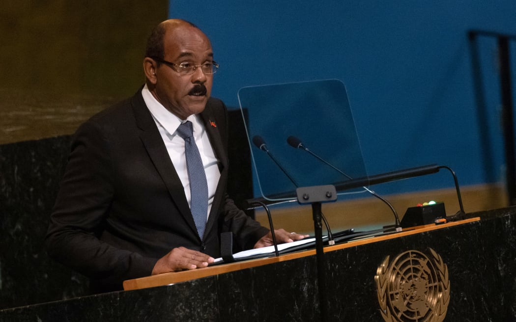 Antigua and Barbuda Prime Minister Gaston Browne