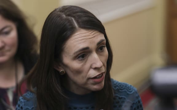 Jacinda Ardern on caucus run.