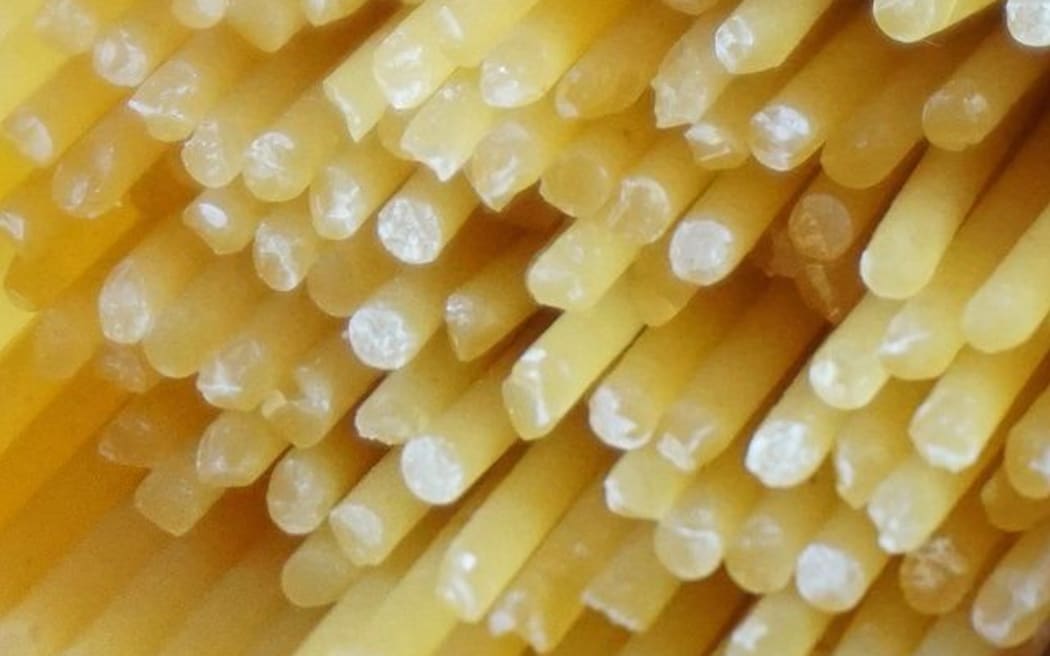 Stacked spaghetti