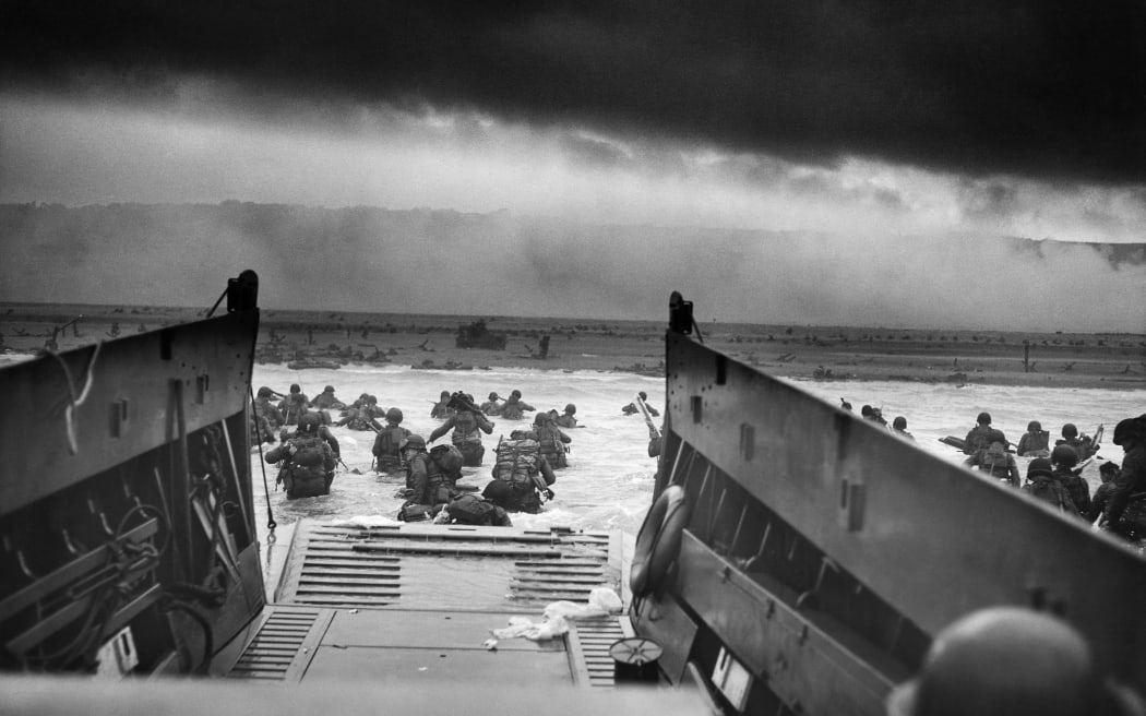 Into the jaws of death.