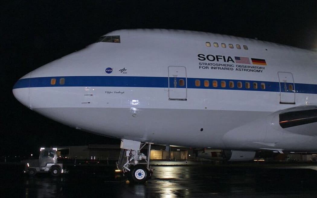 SOFIA - the world's largest flying observatory.