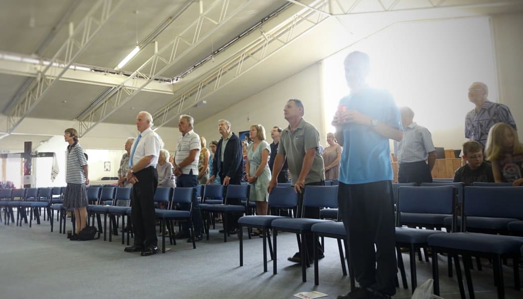 Members of Te Atatu Baptist Church.