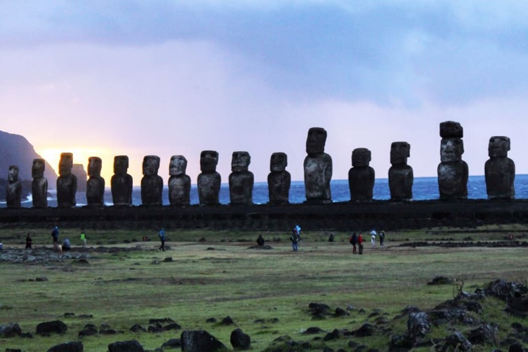 Easter Island has more than 900 monumental statues.