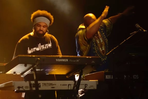 Bobby Sparks and Shaun Martin of Snarky Puppy