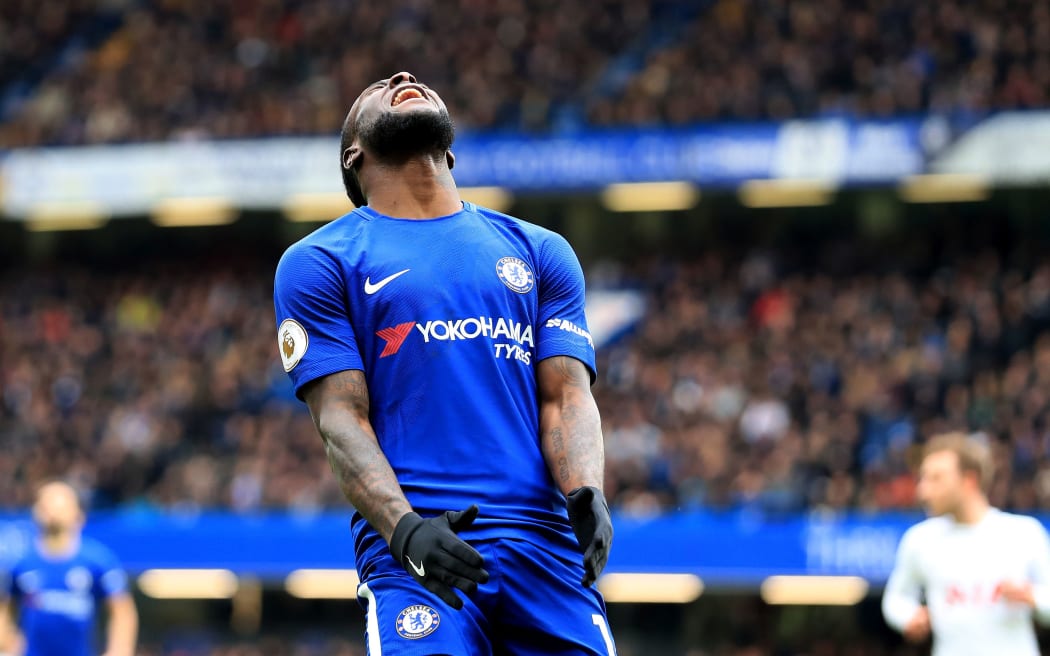 Victor Moses of Chelsea.