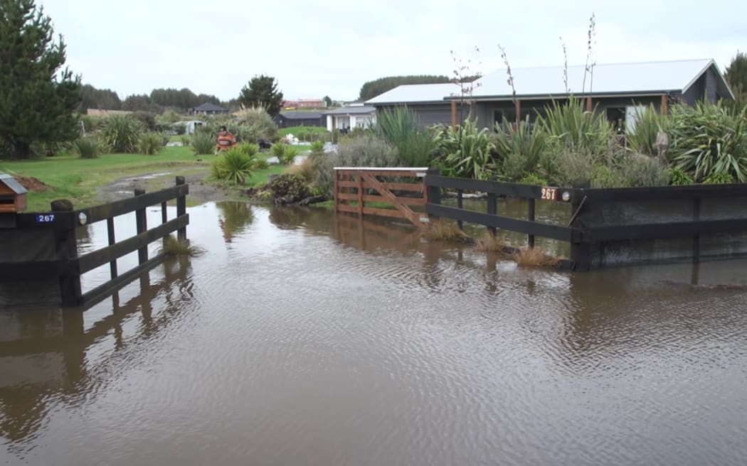 Flooding in Waitarere Rise