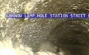 An image of fat in the pipe.