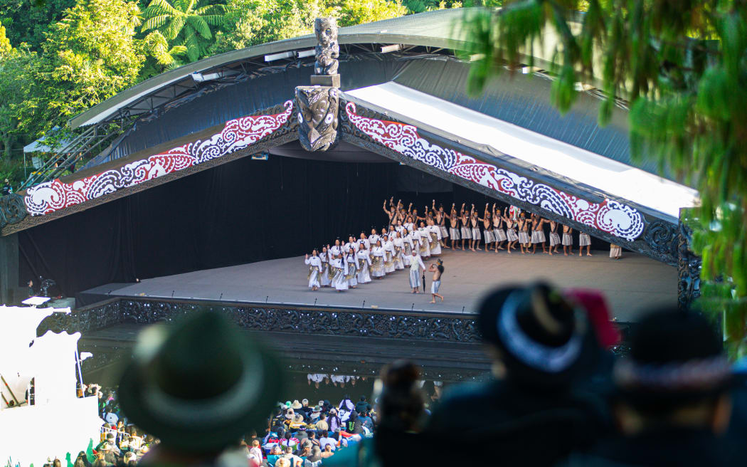 Te Matatini o te Kāhui Maunga 2025 at Pukekura/Bowl of Brooklands in New Plymouth