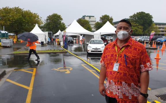 Ōtara testing centre operations manager Nonu Tuisamoa.