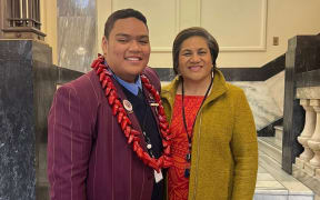 Standing for Māngere, South Auckland: Marques Tominiko and MP Lemauga Lydia Sosene.