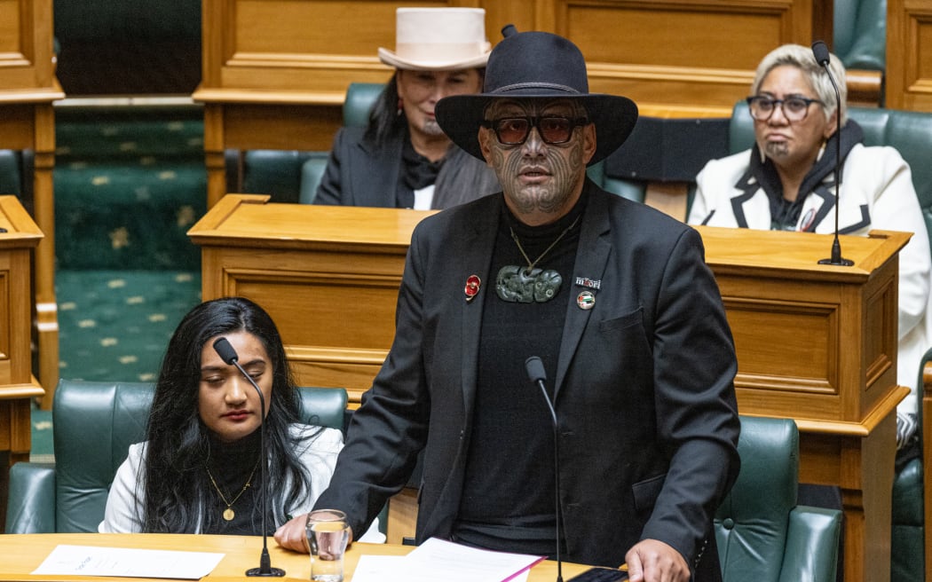 Te Pāti Māori co-leader, Rawiri Waititi speaking in the Budget Debate, 2024.