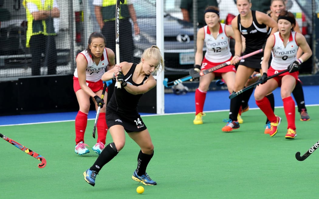 Black Sticks player Michaela Curtis