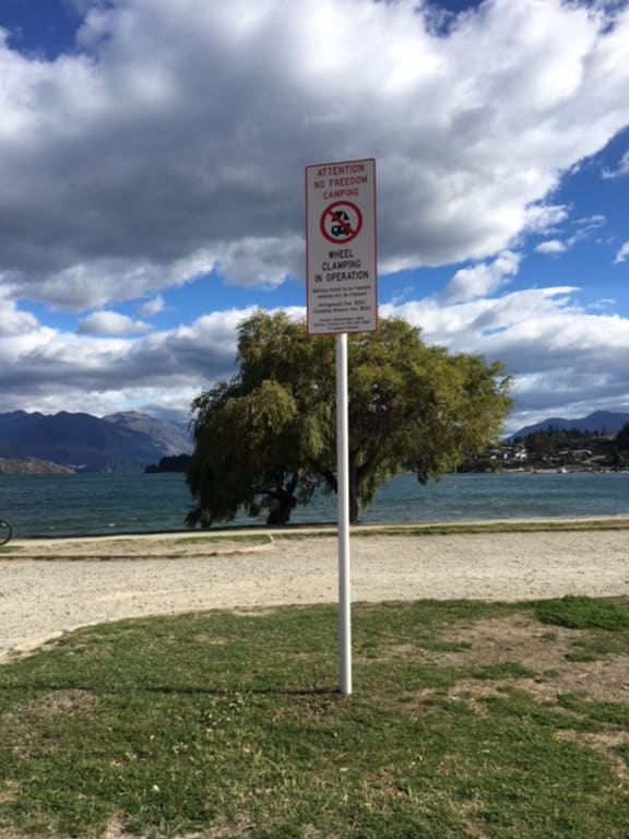 Queenstown Lakes District Council has imposed a ban on freedom campers.