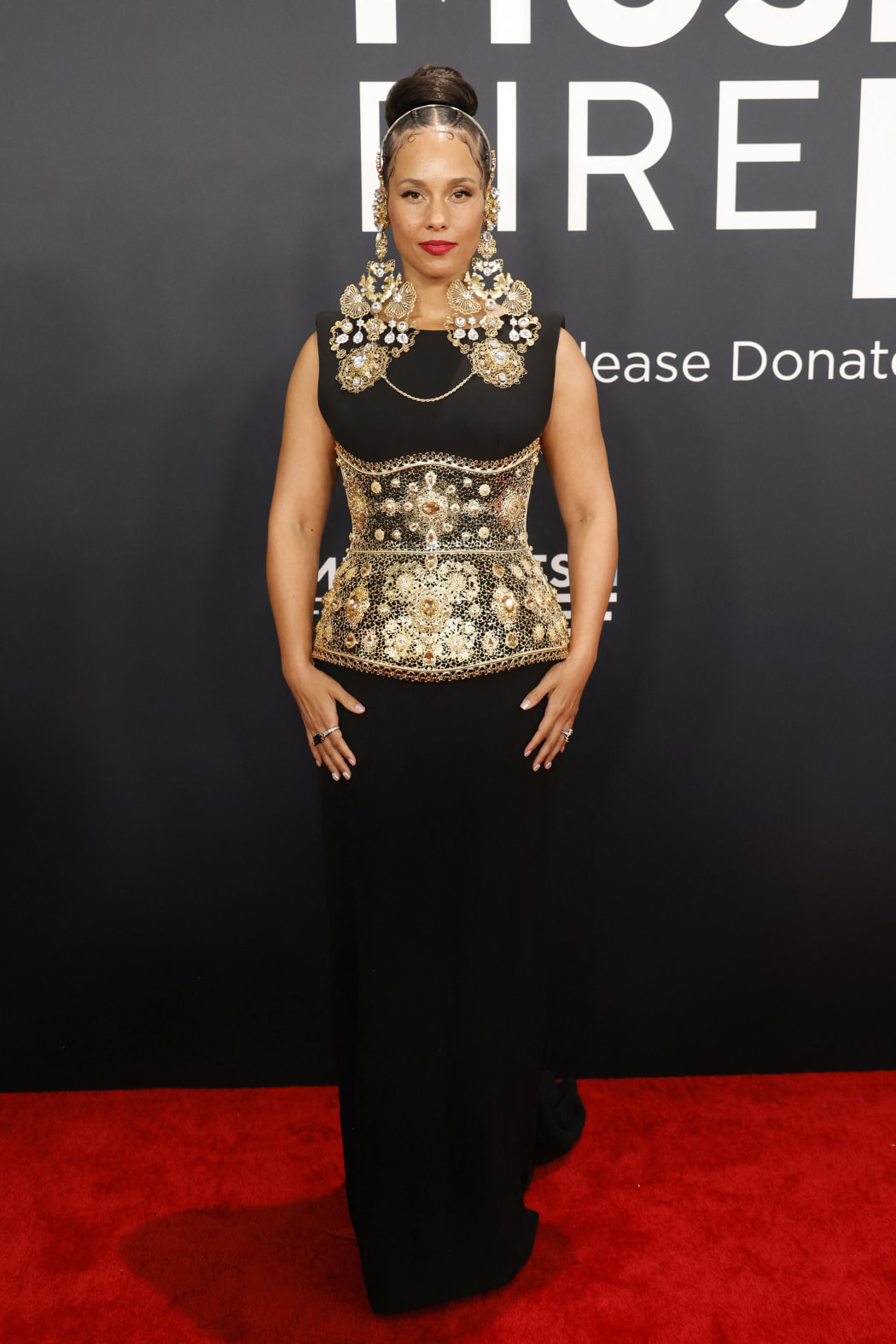 Alicia Keys attends the 67th GRAMMY Awards on February 02, 2025 in Los Angeles, California.