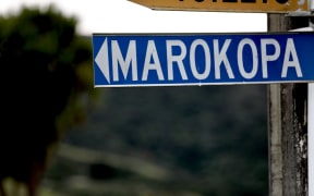 Marokopa sign