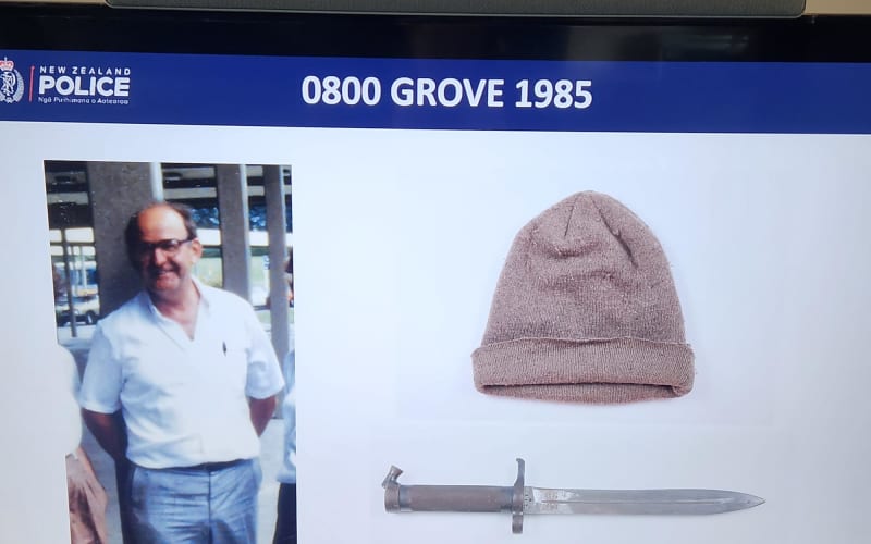 An image supplied by police of Arthur Easton who was killed in his home in Auckland’s Papakura in 1985.