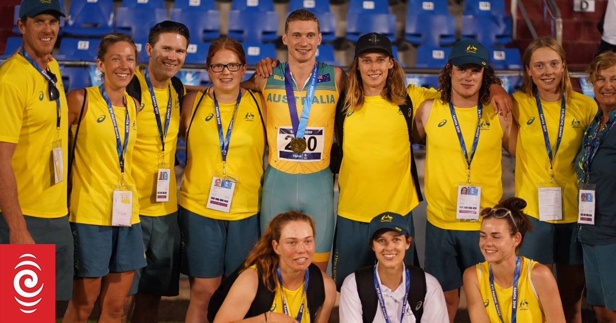 Sport Australia climb to 2nd in Pacific Games medal tally RNZ News