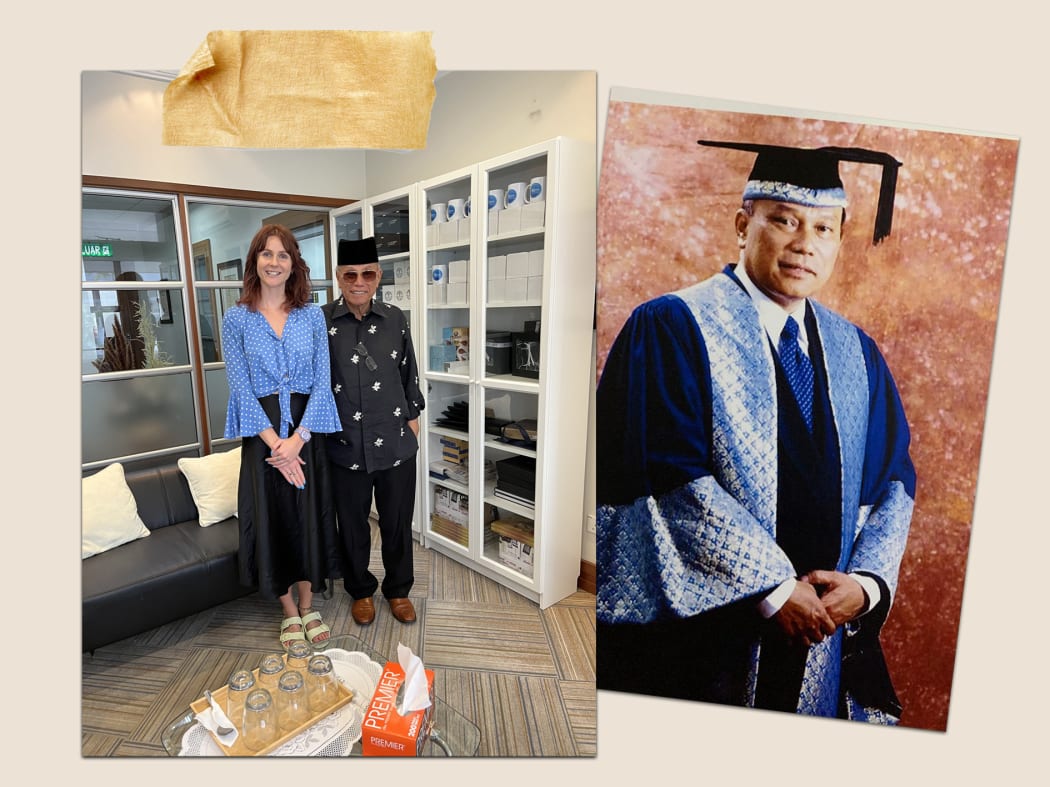 Hashim Yaacob and Samantha Mythen